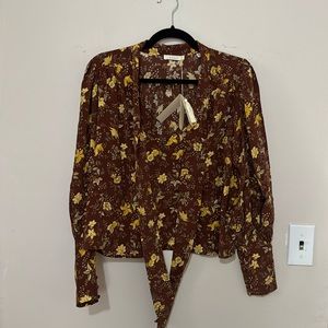 Doen Corentin Silk Top Size XS